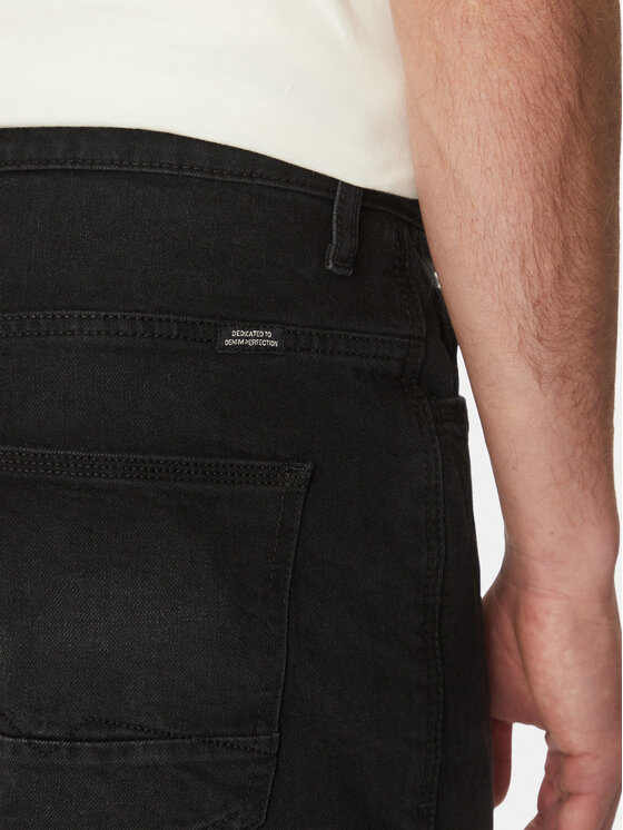 Blend Blend Džínsové šortky 20718406 Čierna Relaxed Fit