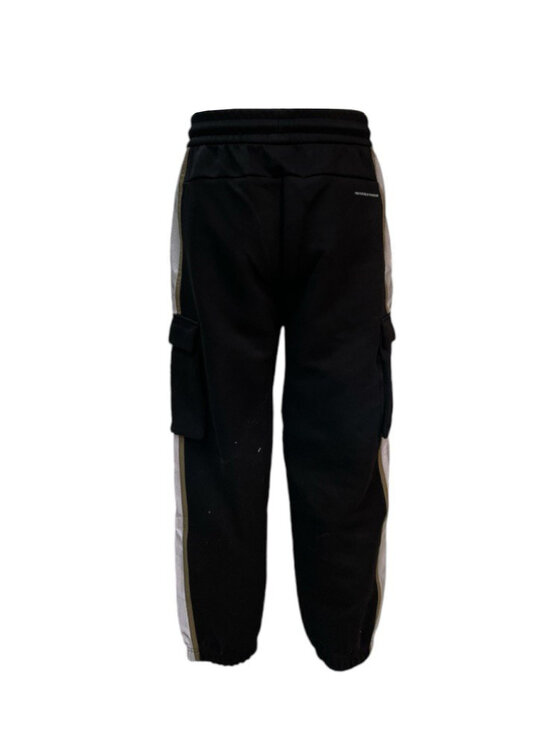 EA7 Emporio Armani EA7 Emporio Armani Pantaloni di tessuto 6DPP74-PJODZ Nero Regular Fit