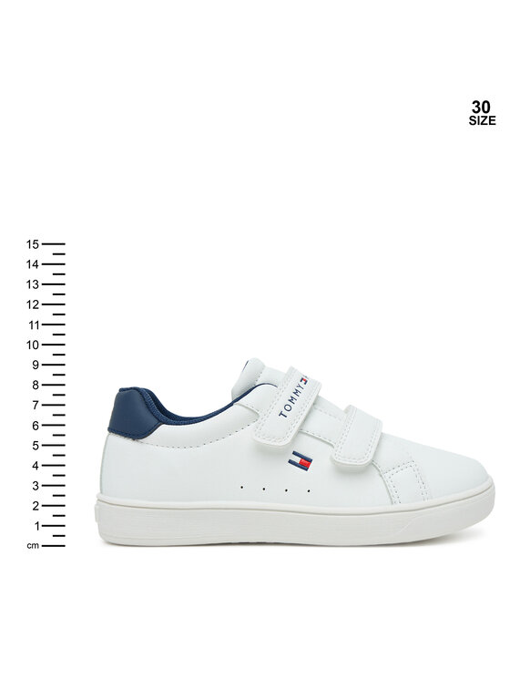 Tommy Hilfiger Tommy Hilfiger Sneakers Low Cut Velcro Sneaker T1X9-34062-1355 S Weiß