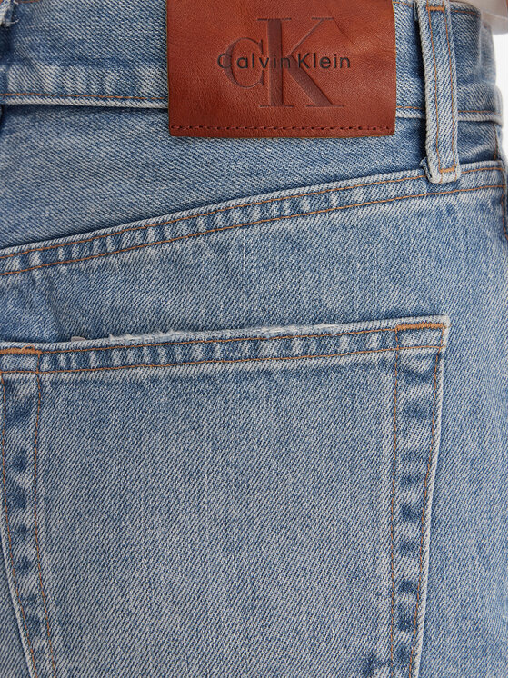 Calvin Klein Jeans Calvin Klein Jeans Τζιν σορτσάκια LV047F765G Μπλε Straight Fit