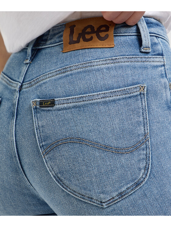 Lee Lee Jeansy 112363797 Niebieski Bootcut Fit