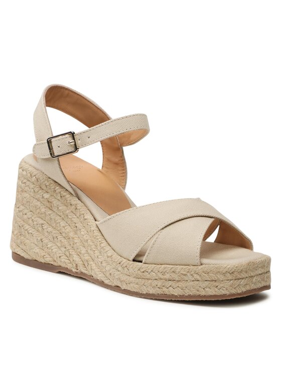 Castañer Castañer Espadrilles Thea Jute/001 023070-203 Bēšs
