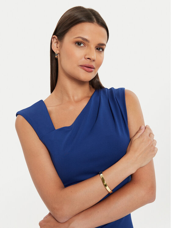 Rinascimento Rinascimento Abito da cocktail CFC0119761003 Blu Slim Fit