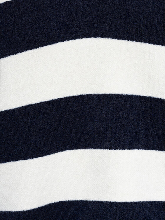 Ombre Ombre Sweter OW-SW-E0045 Granatowy Relaxed Fit
