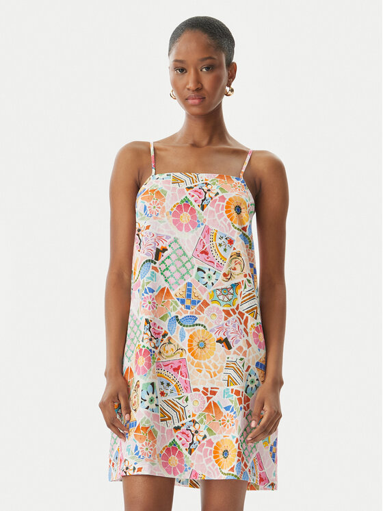 Seafolly Seafolly Vestito estivo Beach Bohème 55773-DR Multicolore Regular Fit