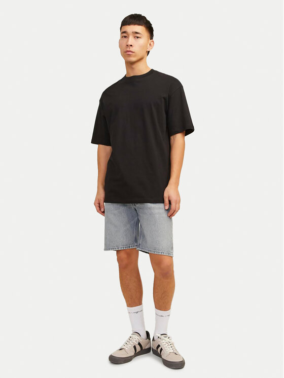 Jack&Jones Jack&Jones Jeans kratke hlače Chris Cooper 12252868 Siva Relaxed Fit