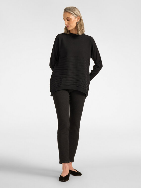 Elena Mirò Elena Mirò Sweter M102Z000867N033 Czarny Regular Fit