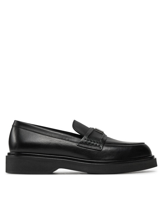 Calvin Klein Lordsy Loafer W/Hw Lth HW0HW02182 Čierna