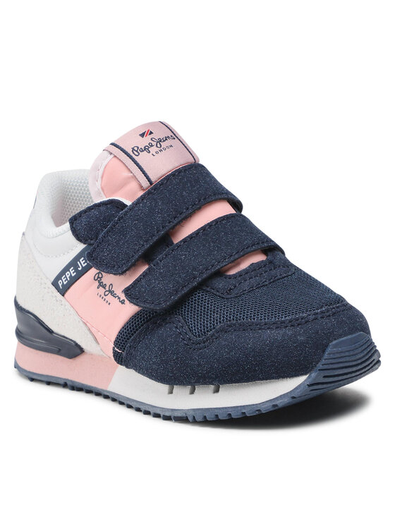 Pepe Jeans Pepe Jeans Sneakersy London One Gk PGS30538 Granatowy