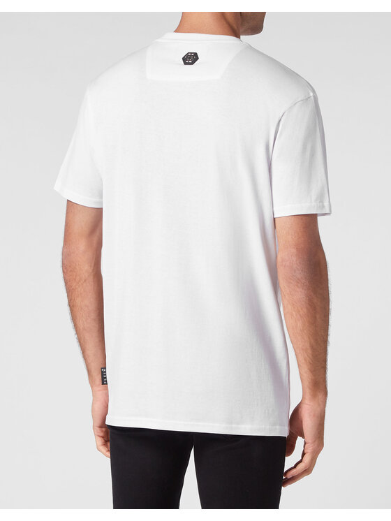 PHILIPP PLEIN PHILIPP PLEIN T-shirt 1225 Bianco Regular Fit