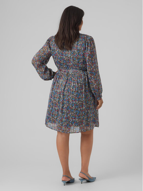 Vero Moda Curve Vero Moda Curve Igapäevane kleit Mabby 10297221 Värviline Regular Fit