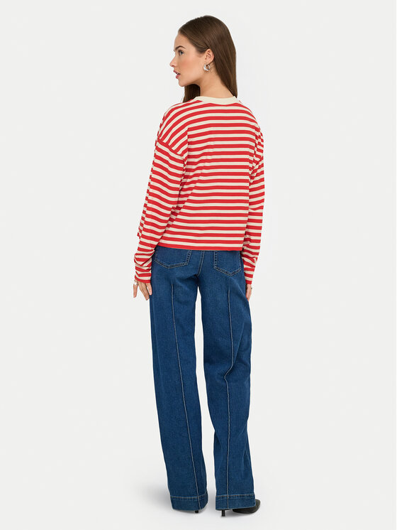 ONLY ONLY Bluza Livina 15359682 Rdeča Regular Fit