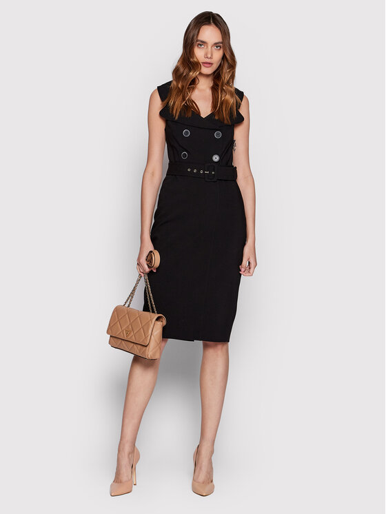 Marciano Guess Marciano Guess Ежедневна рокля Audrey 2GGK29 8502Z Черен Slim Fit