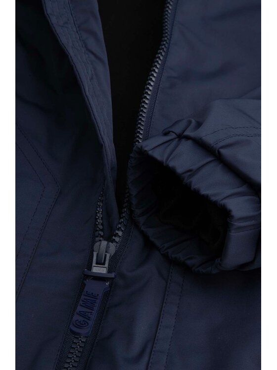 Coccodrillo Coccodrillo Bunda pro přechodné období WC5152405OBK-015 Tmavomodrá Regular Fit