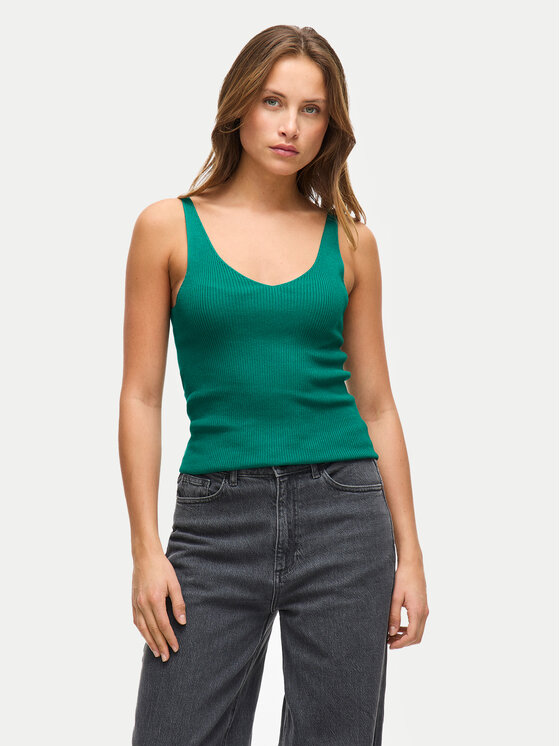 Vila Vila Τοπ Wennie 14104135 Πράσινο Regular Fit