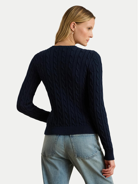 LAUREN RALPH LAUREN Lauren Ralph Lauren Kardigan 200932225002 Granatowy Slim Fit