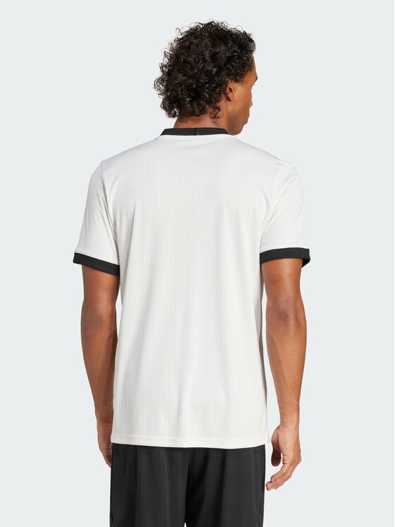 adidas adidas Koszulka techniczna Germany Anniversary Jersey Biały Slim Fit