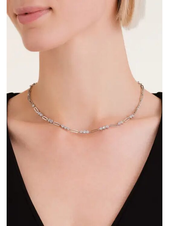 Rosefield Rosefield Naszyjnik Bestsellers Evolution Srebrny