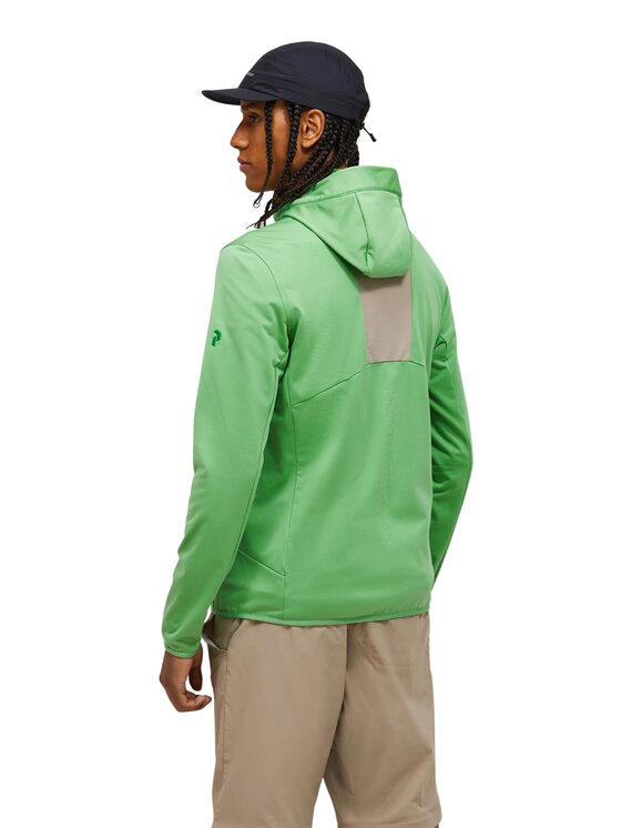 Peak Performance Peak Performance Bluza Utility Light Zielony Regular Fit