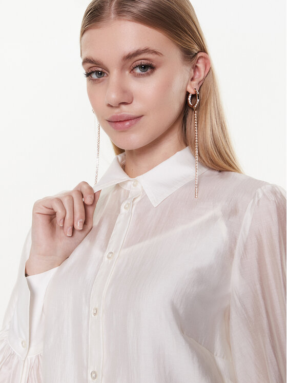 Guess Guess Hemd W3RH59 WF5L0 Beige Regular Fit
