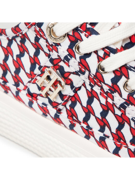 Tommy Hilfiger Tommy Hilfiger Tenisice Th Corporate Vulc Sneaker FW0FW05804 Crvena