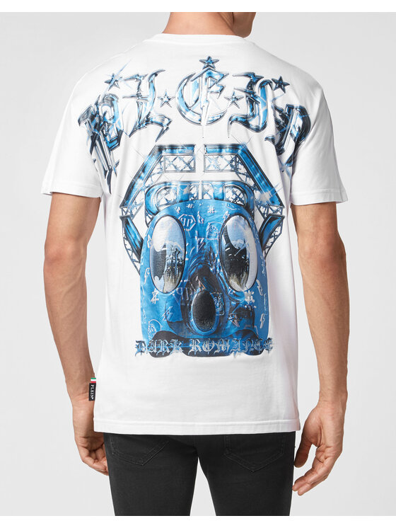 PHILIPP PLEIN PHILIPP PLEIN T-Shirt 6933 Biały Regular Fit