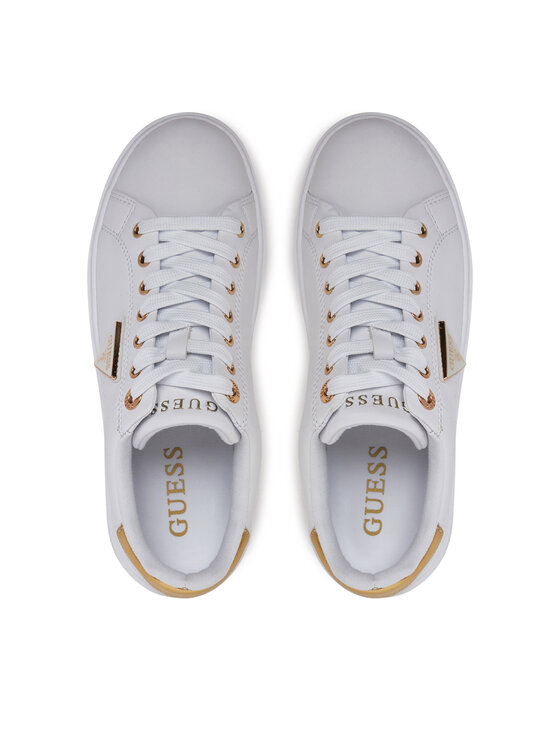 Guess Guess Sneakers FLJD12 LEA12 Alb