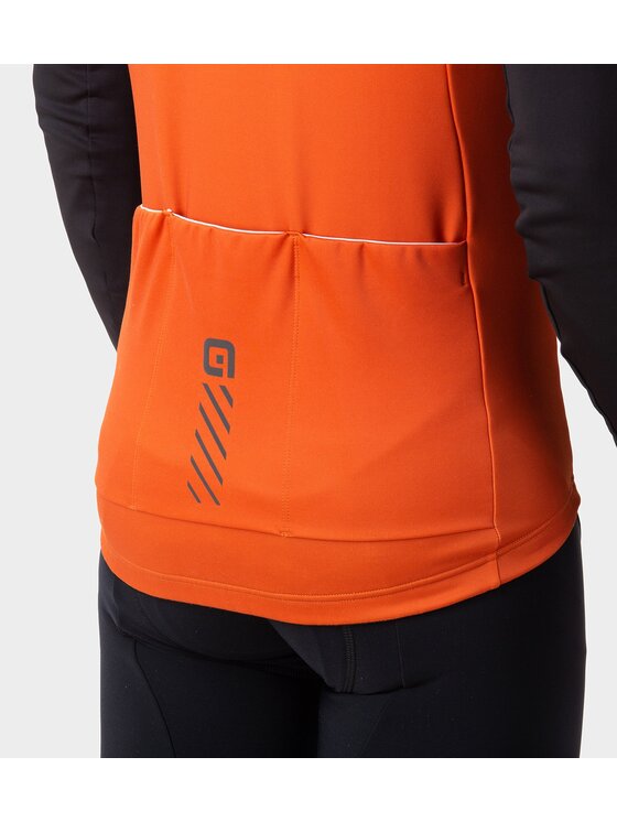 Alé Cycling Alé Cycling Bluza Solid Fondo 2.0 Pomarańczowy Regular Fit