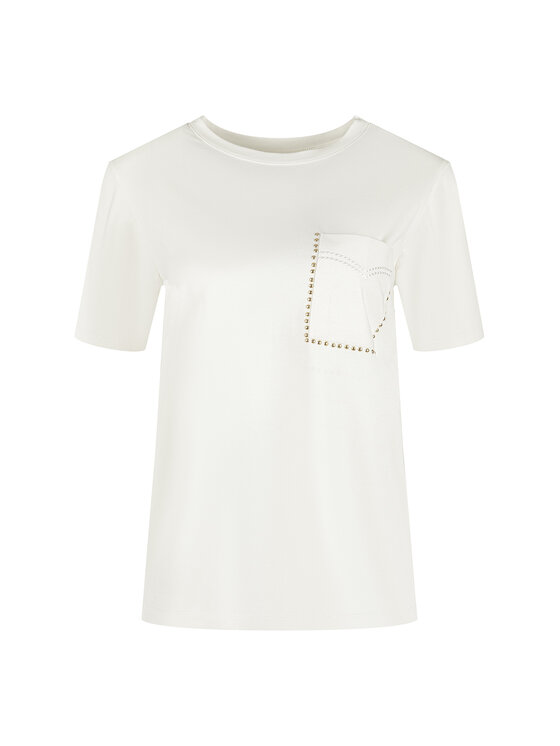 Cross Jeans Cross Jeans T-Shirt 56262-028 Beżowy