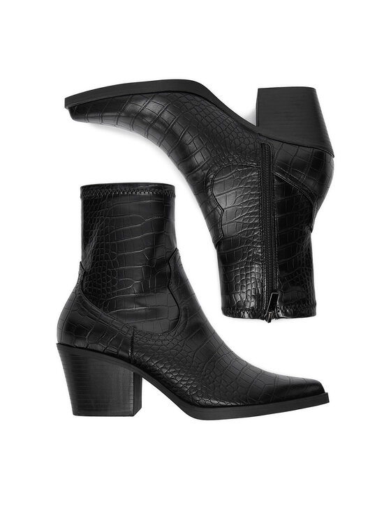 DeeZee DeeZee Botki BZRB0184-7 Czarny