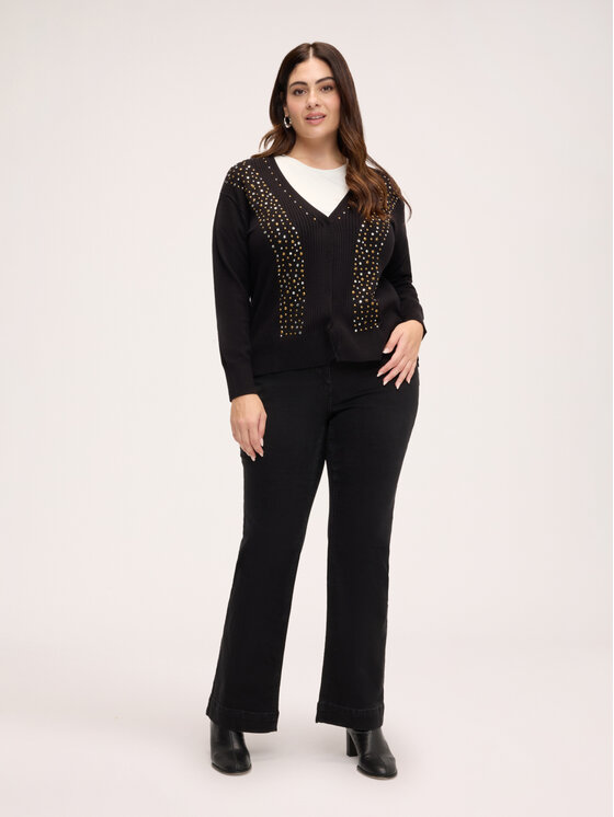 Fiorella Rubino Fiorella Rubino Maglione M473L008749N033 Nero Regular Fit