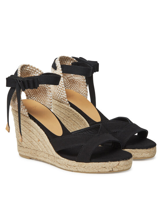 Castañer Castañer Espadryle Bailey 025676 Czarny