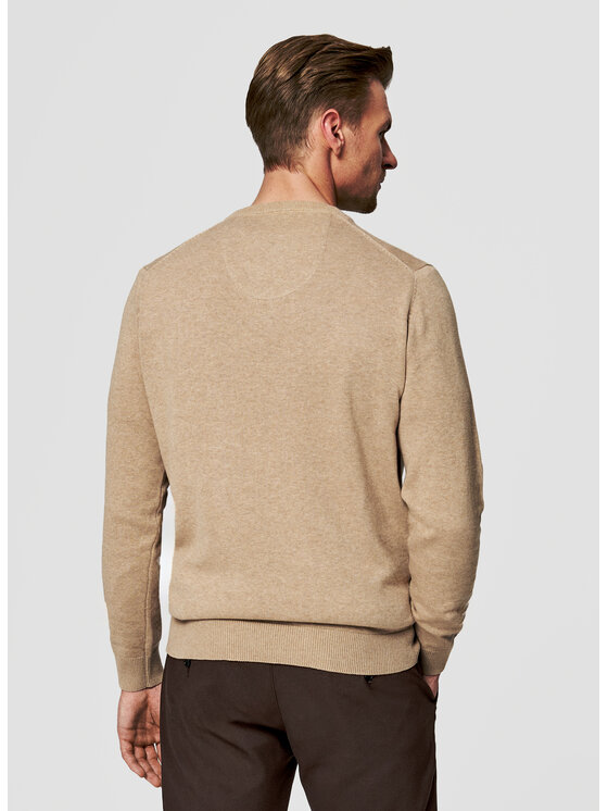 Pako Lorente Pako Lorente Sweter P26SB-2X-002 Beżowy Classic Fit