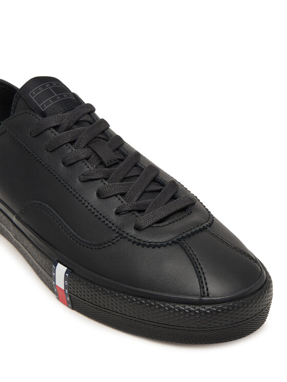 Tommy Jeans Tommy Jeans Сникърси Archive Y2K Leather EM0EM01767 Черен