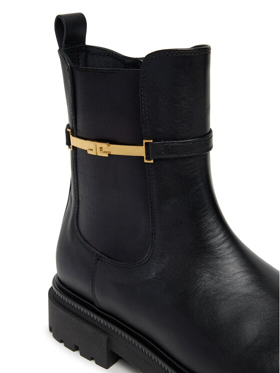 Elisabetta Franchi Elisabetta Franchi Botki Chelsea Bot F4A5-E0441-1251 D Czarny