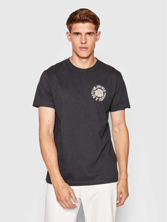 Deus Ex Machina Marškinėliai Canggu Surf DMP2211570D Juoda Regular Fit