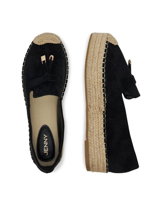 JENNY JENNY Espadrilky WSS990-259 Černá