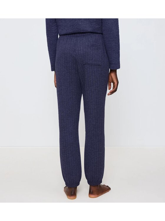 Triumph Triumph Spodnie dresowe Cozy Comfort Trouser Quilted 01 Granatowy Regular Fit