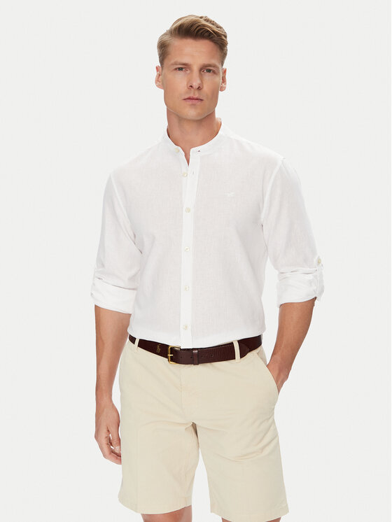 Mustang Mustang Camicia Yuma 1016469 Bianco Regular Fit