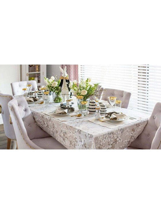 Roseberry Home Roseberry Home Obrus Twigs Szary