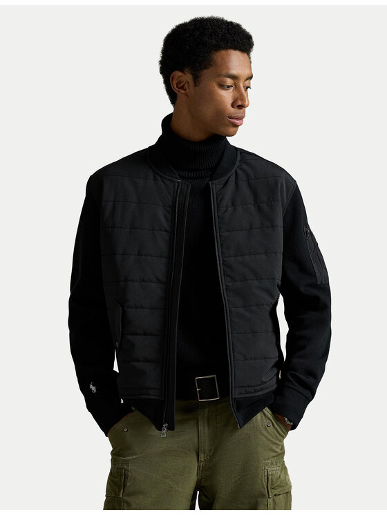 Polo Ralph Lauren Polo Ralph Lauren Pārejas jaka 710981493001 Melns Regular Fit