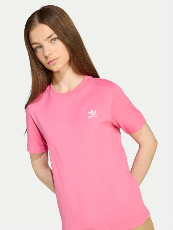 adidas adidas T-shirt JY4986 Ružičasta Regular Fit