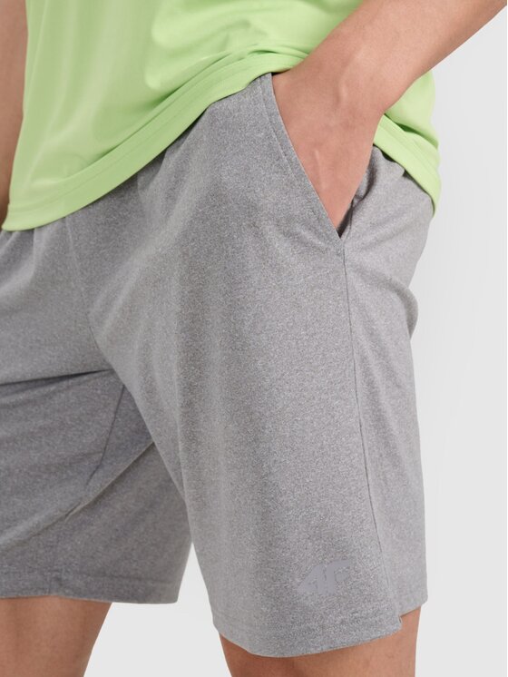 4F 4F Pantaloncini 4FWMM00TFSHM1310-25M Grigio Regular Fit