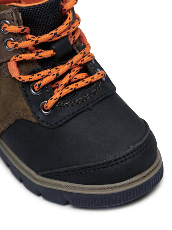 Clarks Clarks Šnurovacia obuv Lorcam Hike T 26178391 Kaki