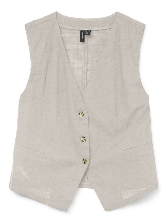 Vero Moda Vero Moda Weste Caia 10333795 Beige Regular Fit