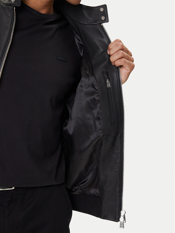 BOSS BOSS Prijelazna jakna H-Moiner 50543899 Crna Regular Fit