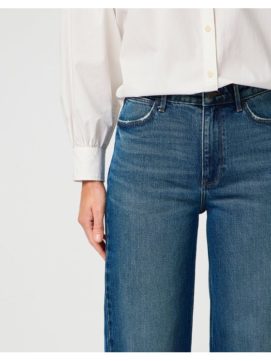 Wrangler Wrangler Jeansy Loose Straight Niebieski Loose Leg