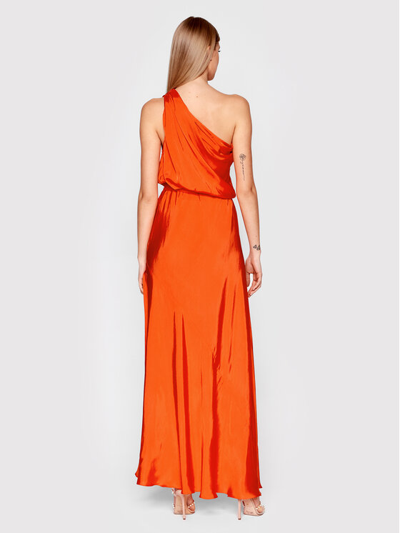 PINKO Pinko Ljetna haljina Agave 1Q10D4 6660 Narančasta Regular Fit