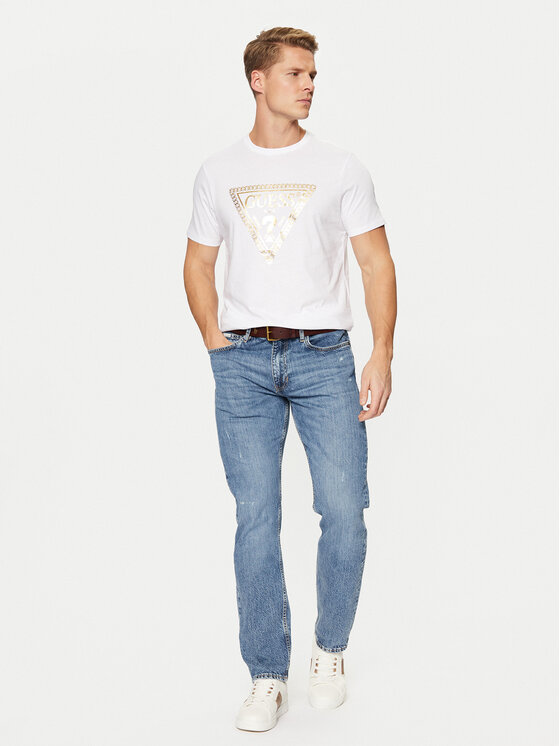 Guess Jeans Guess Jeans Džinsai M5RA1C D5M52 Mėlyna Slim Fit