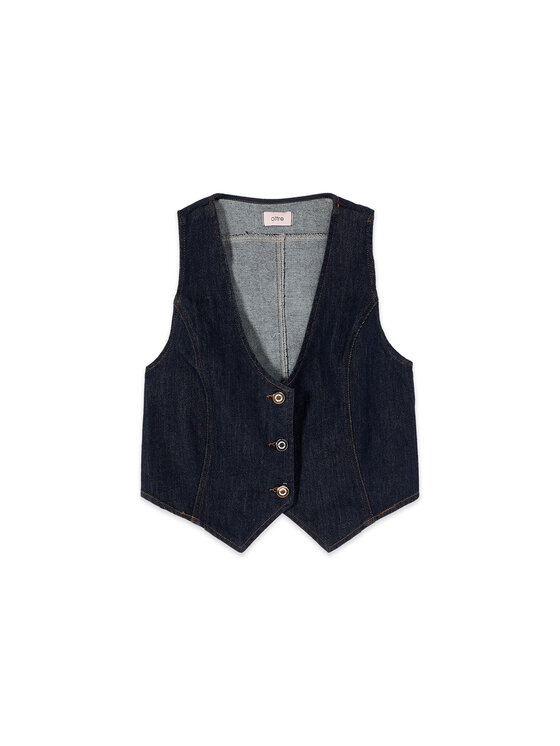 Oltre Oltre Giacca da abito L403R000072N034 Blu Cropp Fit